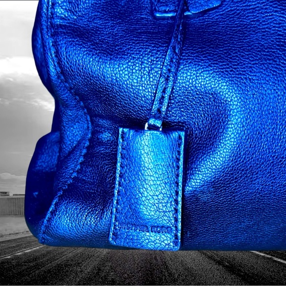 Michael Michael Kors Black Leather Hamilton Tote Bag EUC - Picture 10 of 10